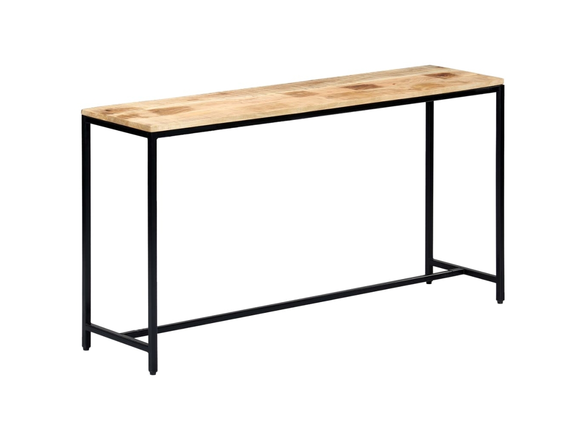 Console Table, Console Tables Vidaxl Marrom Madeira (140 X 35 X 76 Cm)