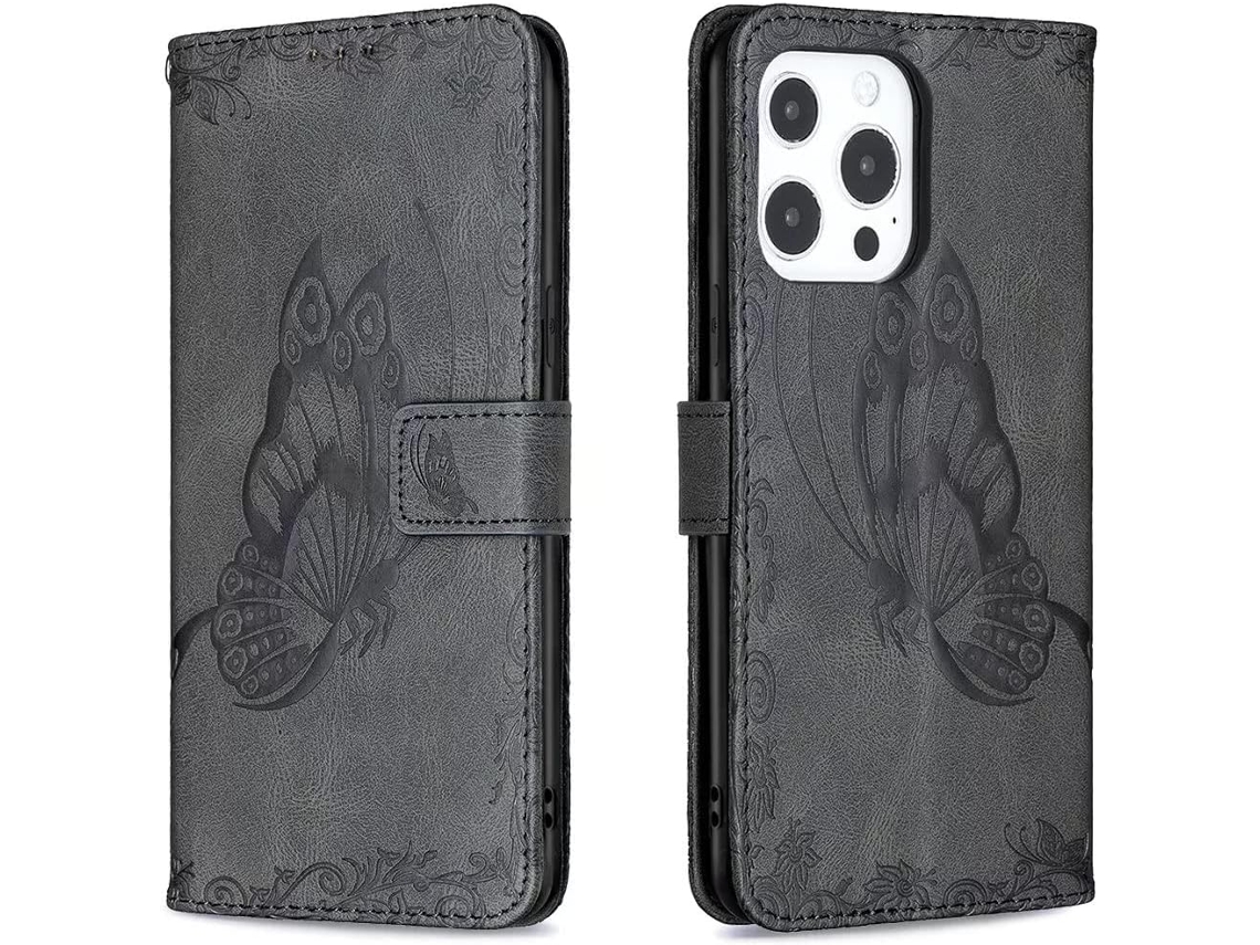 Capa Slots Função para Samsung Galaxy A53 5G HONGWE. com Porta-Cartões Preto