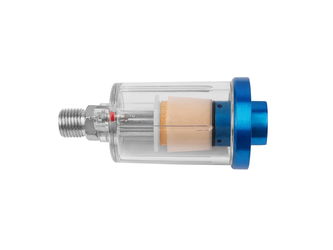 Separador De Água E Óleo Mini 1/4'' Filtro De Mangueira De Ar Em Linha Trampa De Umidade Para Compressor De Pintura Neumática