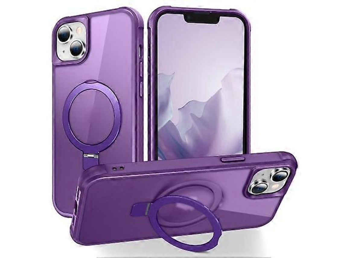 Capa Para Iphone 15 Com Suporte Magnético Magsafe