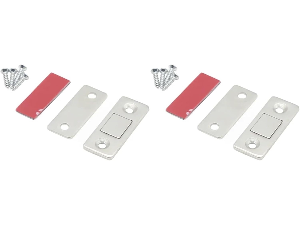 Conjunto De 10 Travas Magnéticas Armários E Portas, Com Ímã Invisível E Fecho Macio, Com Fuso, Uso