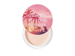 Pudra Suelta De Maquillaje Fijador De Larga Duración, Control De Grasa Y Antitranspirante, Textura Ligera Y Natural