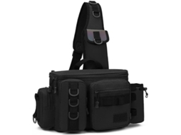 Bolsa Versátil Para Pesca Com Mosca, Com Suporte Para Vara De Pesca E Caixa De Isca, Bolsa De Ombro Gokoco