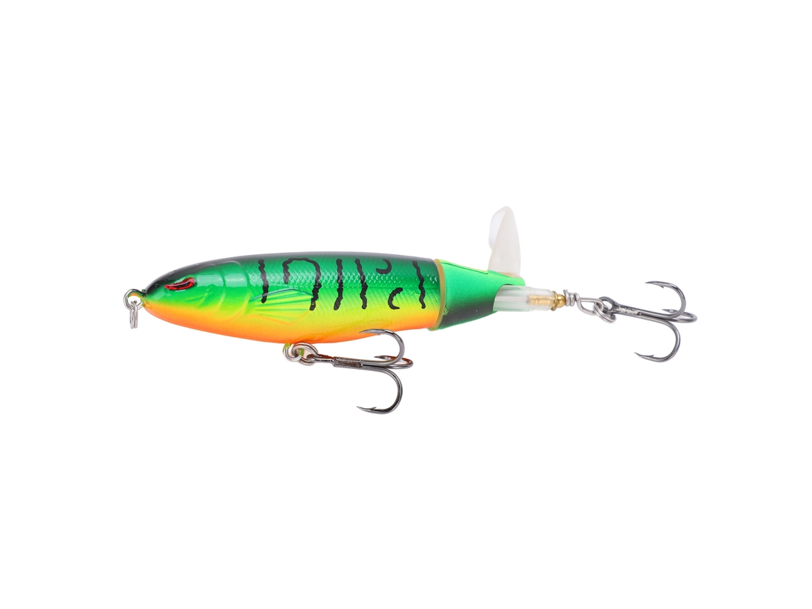 Tractor Minnow Fake Bait Lure Simulation Bait Three Anchor Hook Fishing