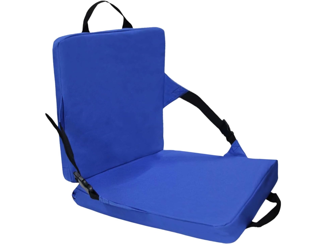 Assento Dobrável Para Arquibancada Com Encosto Ergonômico - Assentos E Almofada, Removível Camping