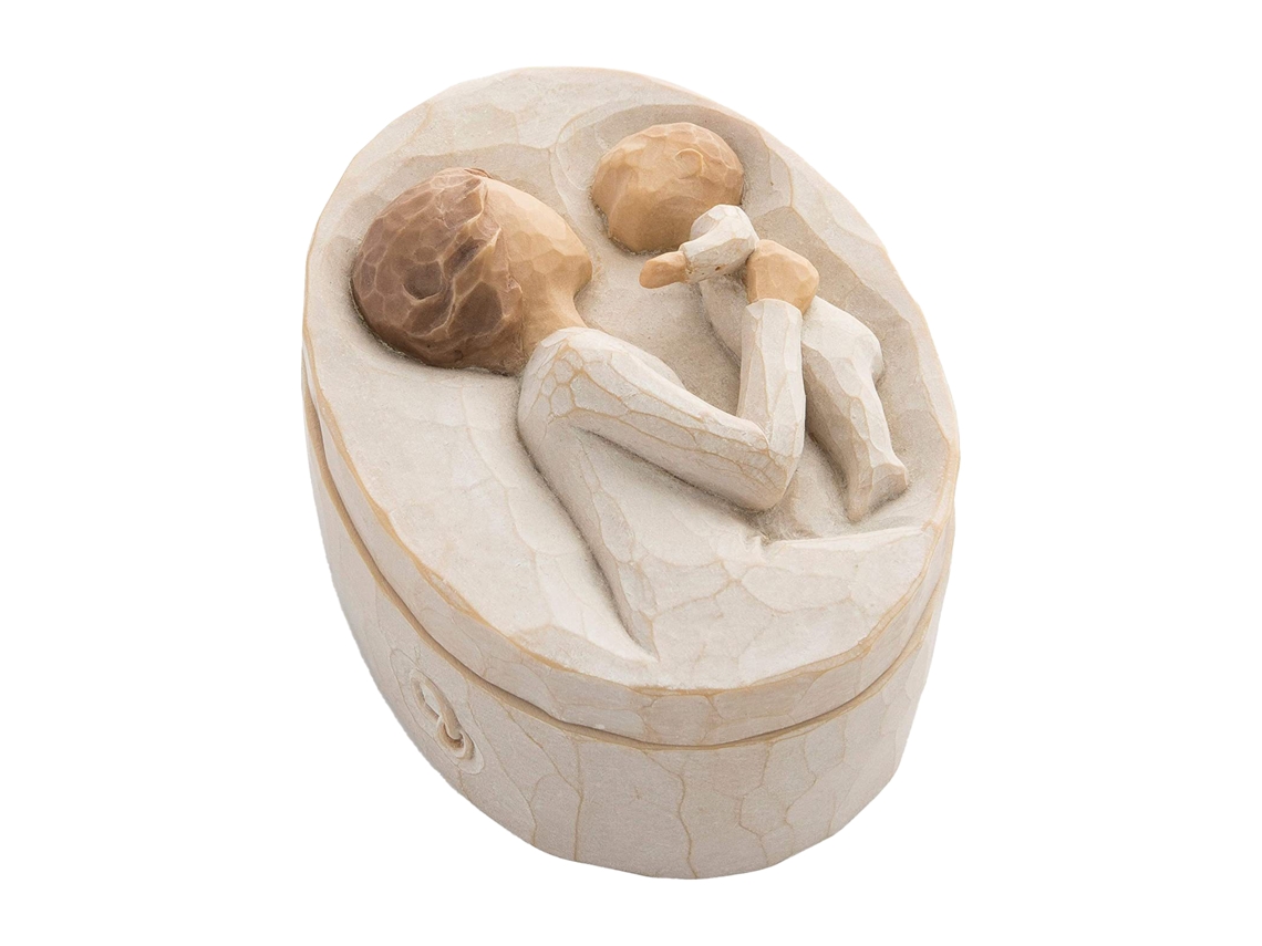 Caixa De Armazenamento Casal Mulher E Criança Decoração De Dia Dos Namorados Arte Em Resina Para Casa