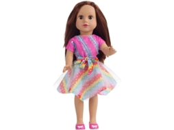 Figura EASTVAPS Doll Vestido Colorido