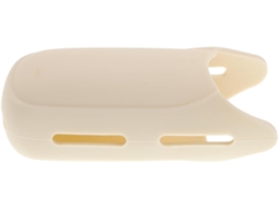 Camada de silicone Bege, resistente ao calor e protetora contra queimaduras nasais.