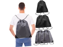 Conjunto De 6 Mochilas Com Cordão, Bolsas Grandes E Resistentes De Poliéster Para Homens E Mulheres Conjunto De 6 Mochilas Com Cordão, Gokoco