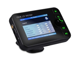 Rádio Dab Yizhood C6 2.4 Lcd Dab/fm Hands Free Preto