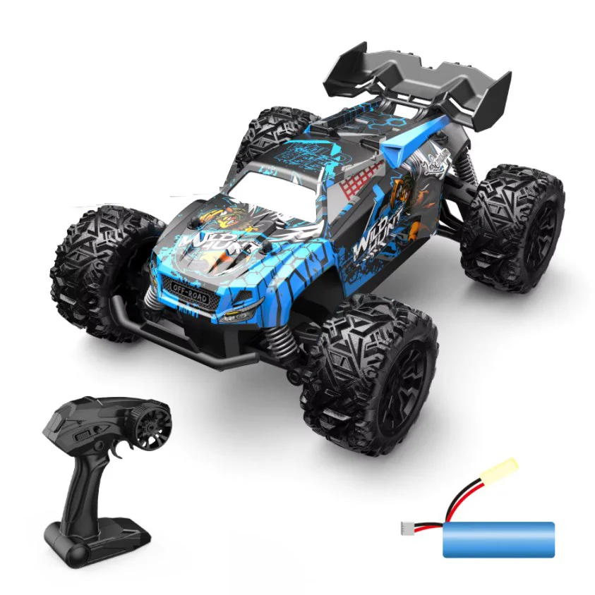 (azul) Carro De Drift Off-road Com Controle Remoto, Escala 1:20, Velocidade Máxima De 20 Km/h
