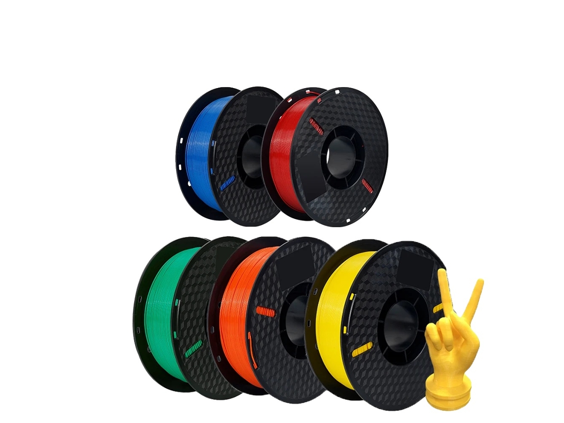 Filamento Para Impressora 3d, Material Petg Ecolã³gico, Alta Resistãªncia E Flexibilidade, 5kg Mistura A Oem