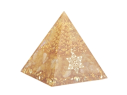 Pirâmide Orgonite LAXISCREED 6cm Energia Positiva