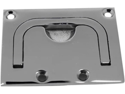 Trappe de Pont Carrée En Acier Inoxydable 316, 1 Peça, 57x76mm, Montagem Encastrada, Polissage À Haut SFUSHOS