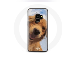 Capa para Samsung galaxy S9 plus Raça Golden Retriever Cachorros