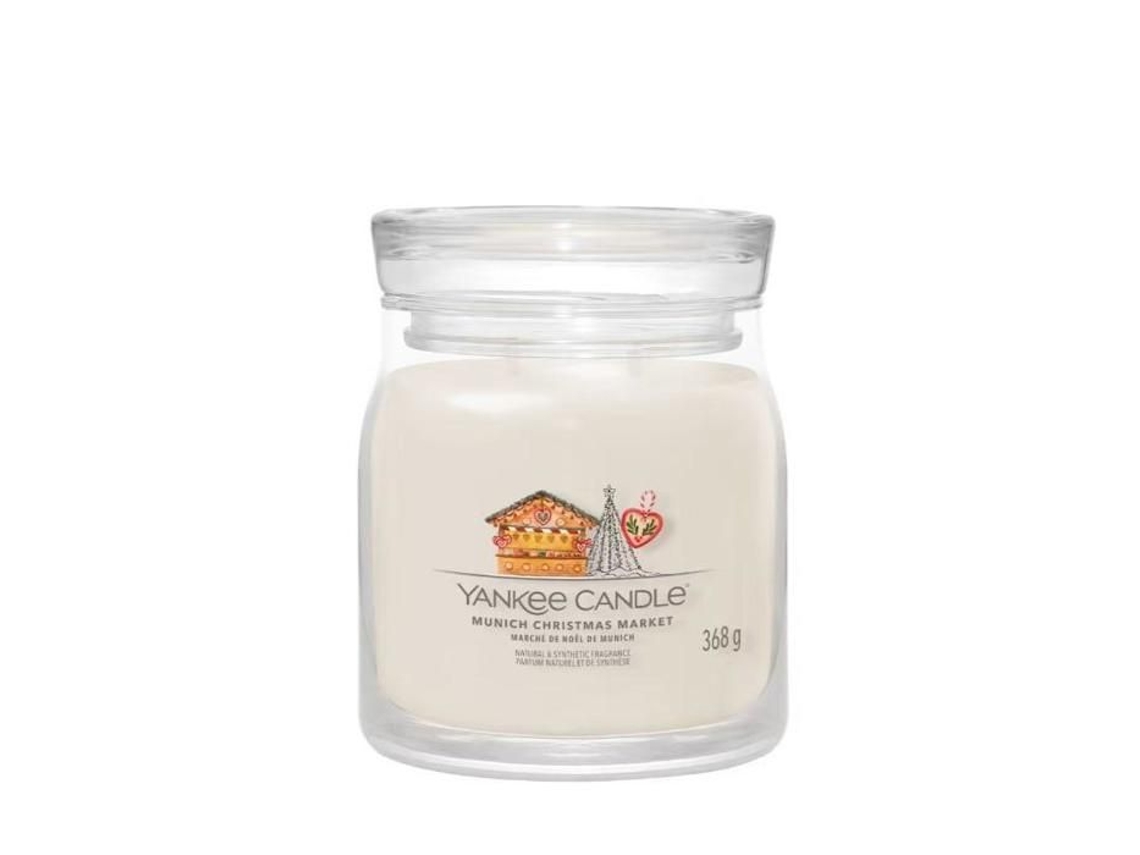 Candleiro Mercado De Natal Munique Modelo Médio Yankee Candle