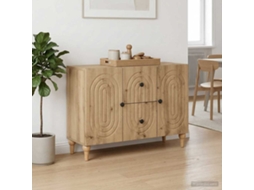 Vidaxl Gabinete Para Tv Carvalho Arttisan 89 X 34,5 X 60 Cm