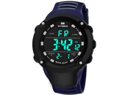 Reloj Electrónico Deportivo Para Estudiantes Impermeable Con Iluminación Synoke Azul Marino