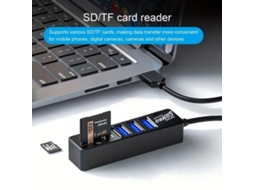 Hub Usb De 5 Portas Com Leitor Sd/tf Tadvyyvayotoy