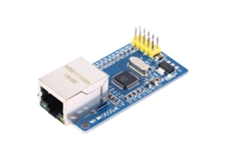 Módulo de rede Ethernet com chip W5500, interface SPI, suporta protocolos TCP/IP (3,3 V/5 V)