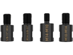Adaptador Roscado M14 0, 6-11 Polegadas, Conectores Conversores De Rosca, Polido Para Acessórios De Brocas, Adaptador