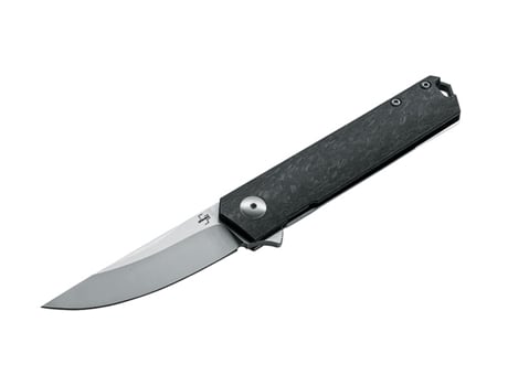 Faca BOKER PLUS 01Bo231 Kwaiken Compact Flipper Marble Carbon Cinzento