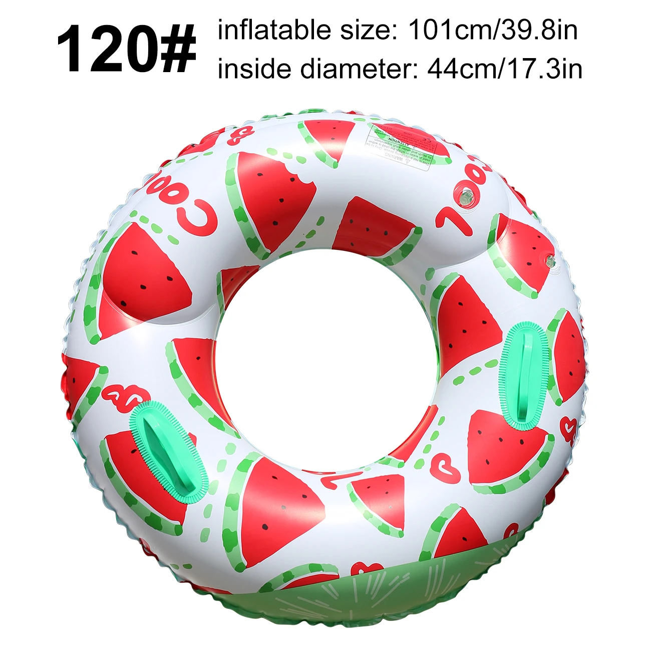 (120) Boia Inflável Em Formato De Fruta, Adequada Para Uso Na Praia E Na Piscina.