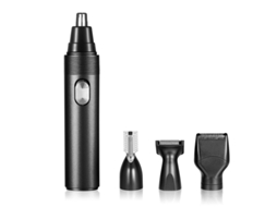Aparador Nasal 4 em 1 Recarregável Usb, Unissexo, com Lâminas Laváveis e Design Compacto para Higiene Pessoal, Compacto, Recarregável STELASPLEN