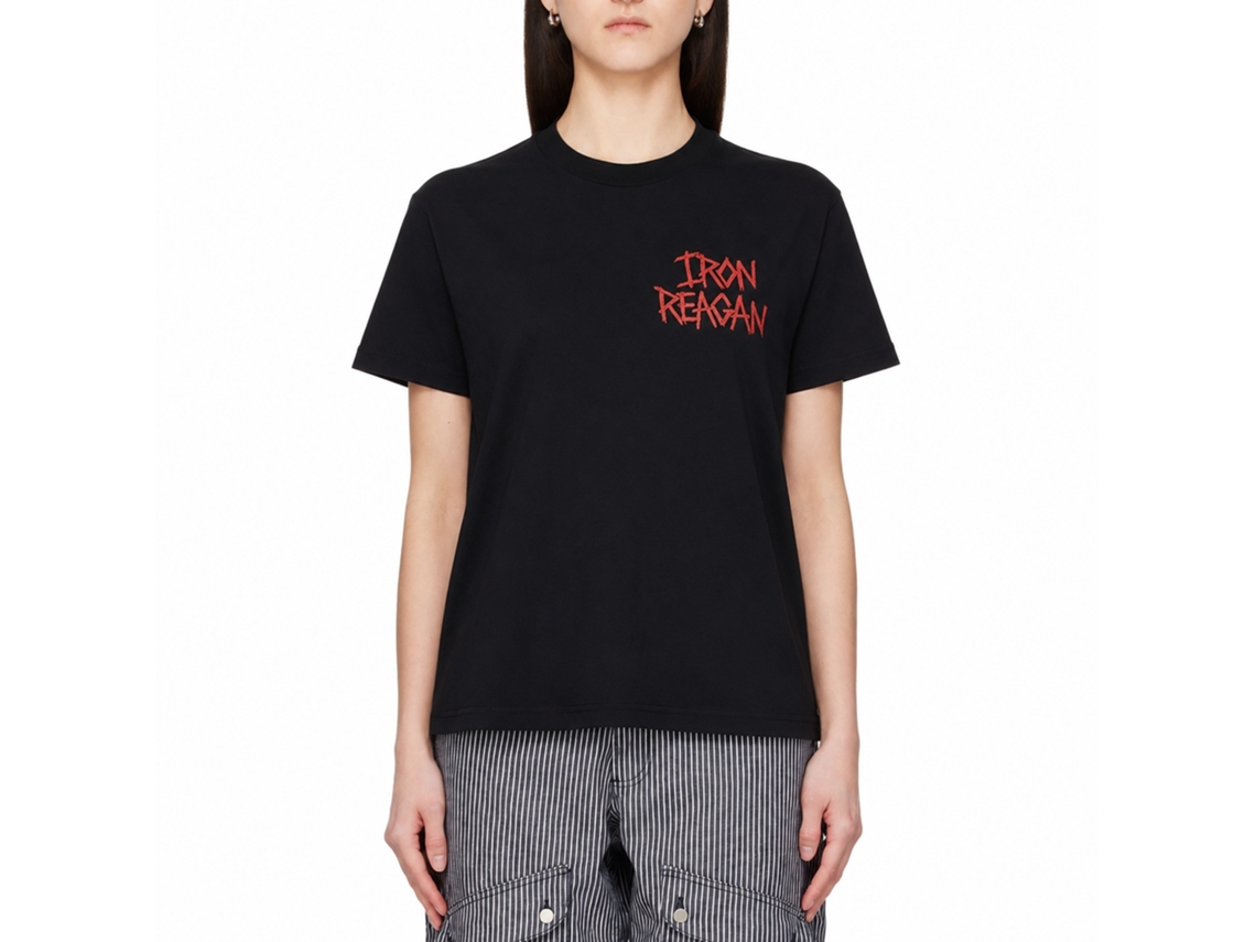 Iron Reagan Red Logo T-shirt Unisex Adults Size:l