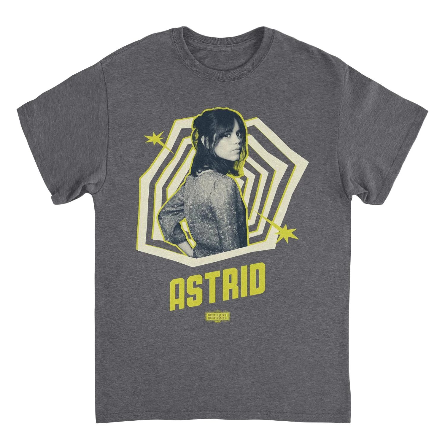 Unisex Adult T-shirt Rockinstone Beetlejuice Astrid Pose Fillsizexxl