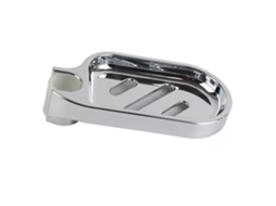 Suporte para Sabão Abs Ajustável para Barra de Chuveiro com Design Prático Banheiro S/MARCA