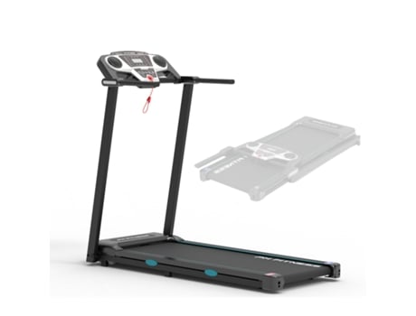 Passadeira Dobrável Ph Fitness Tr 800 / Treadmill Para Casa Motor 1.5 Hp, 12 Km/h, 130 Kg, Bluetooth, 12 Programas, Chave De Segurança