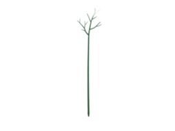 Estaca de plástico para suporte de plantas trepadeiras, jardim de tomates e vinhas.