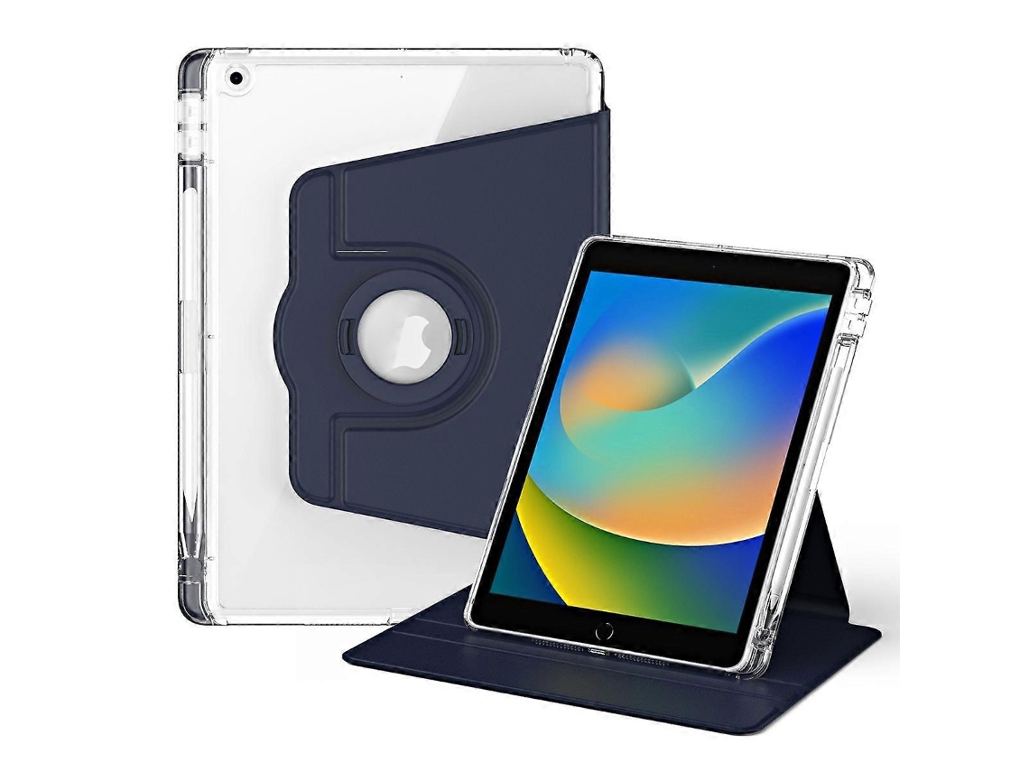 Capa de acrílico transparente destacável com rotação de 360 graus para tablet da Webake