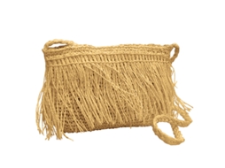 Bolsa De Tiracolo Oval C/ Franjas Joseph Louis 01/297 Amarela