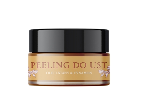 Linseed Cinnamon Lip Scrub Natural Exfoliant, 15ml Jozka