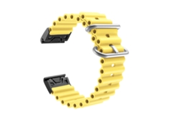 Bracelete para Garmin Fenix 6 Solar Ocean Amarelo