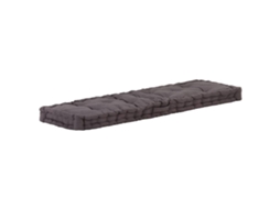 Pallet Cushion, Pallet Cushions Vidaxl Antracite Algodão (120 X 40 X 7 Cm)