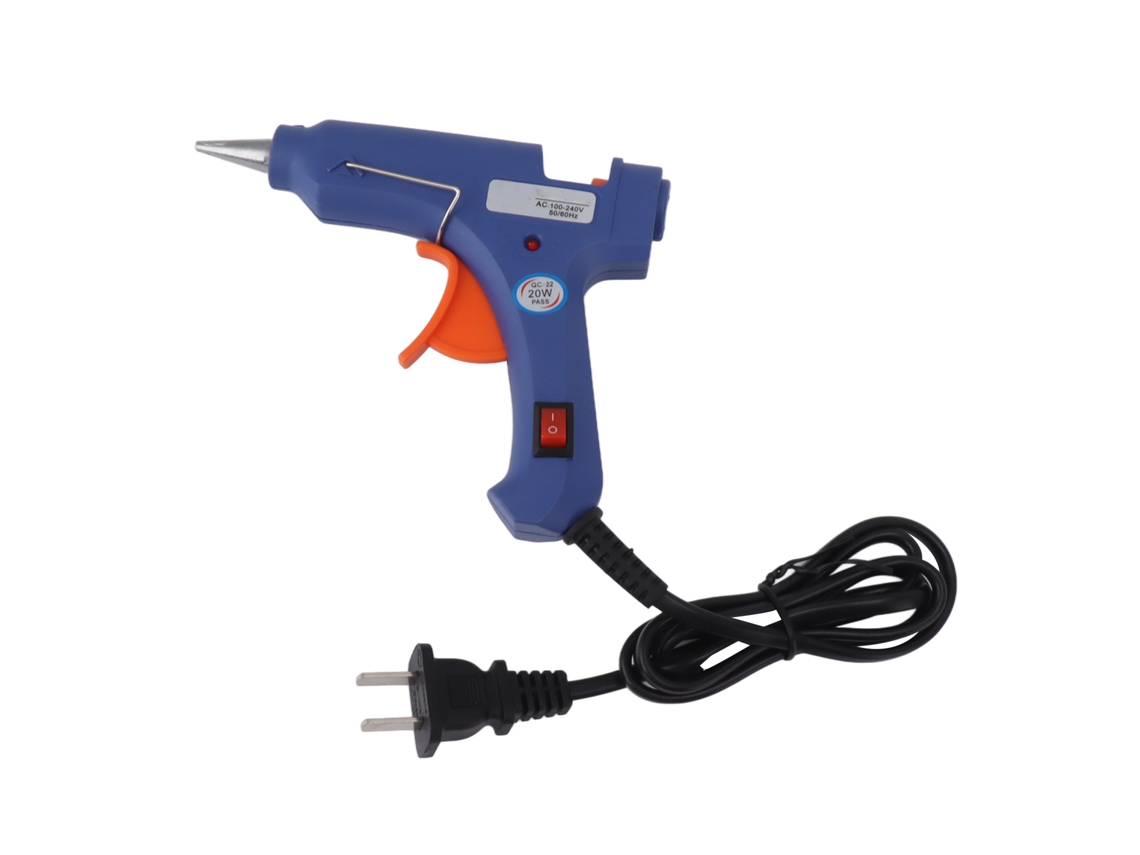 Máquina de Cola Quente 20W Manual Elétrica para Diy e Reparo Casa S/MARCA