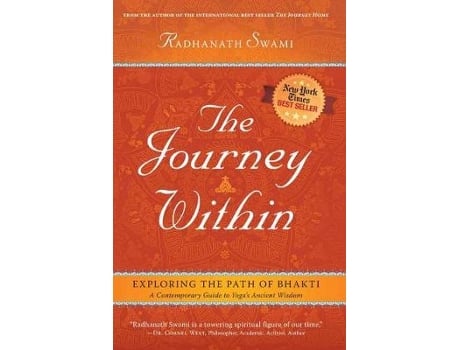 Livro journey within de radhanath swami (inglês)