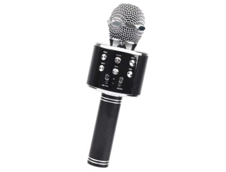 Microfone Karaoke FUNTASTIC Preto