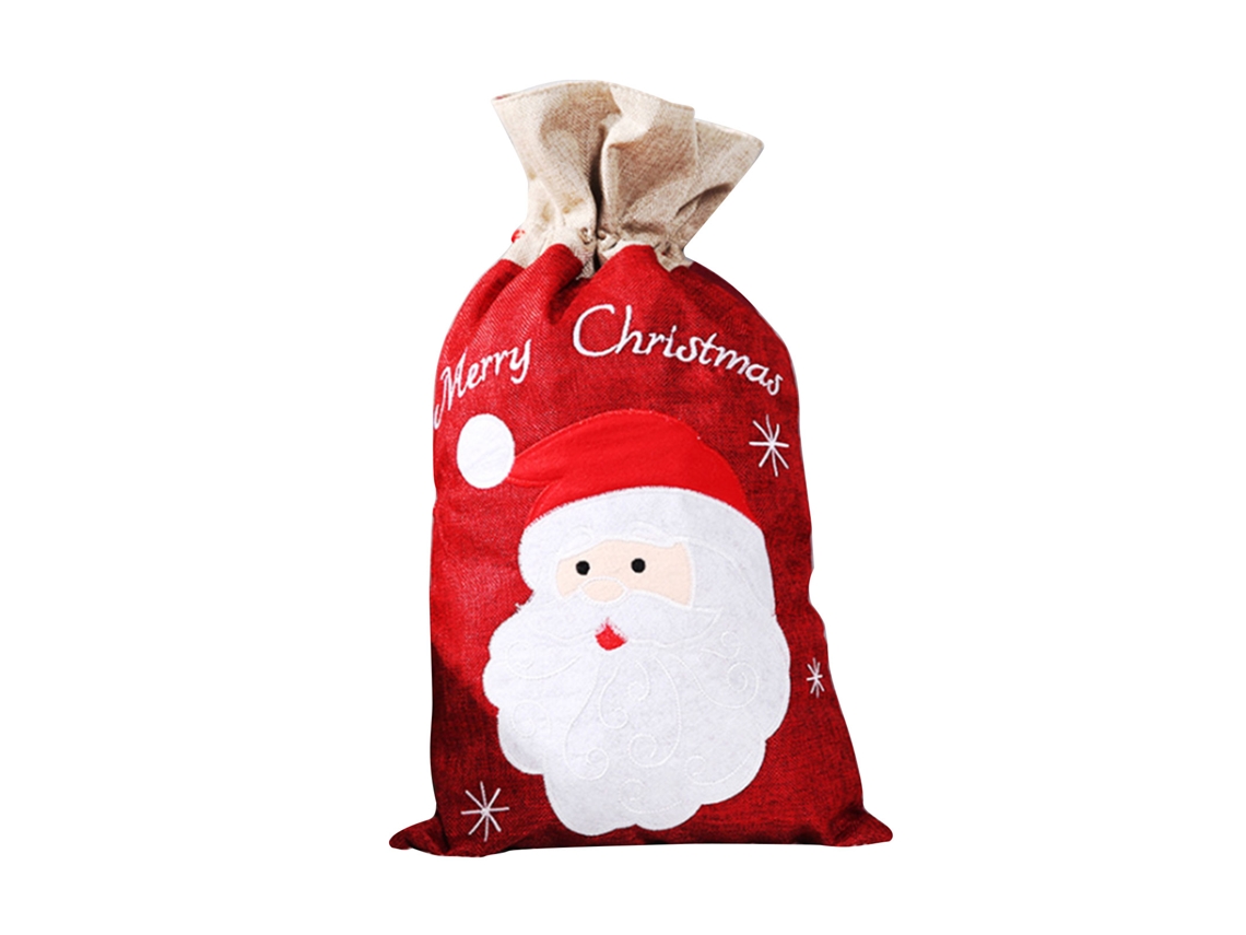 Saco De Presente De Linho Natal Worten