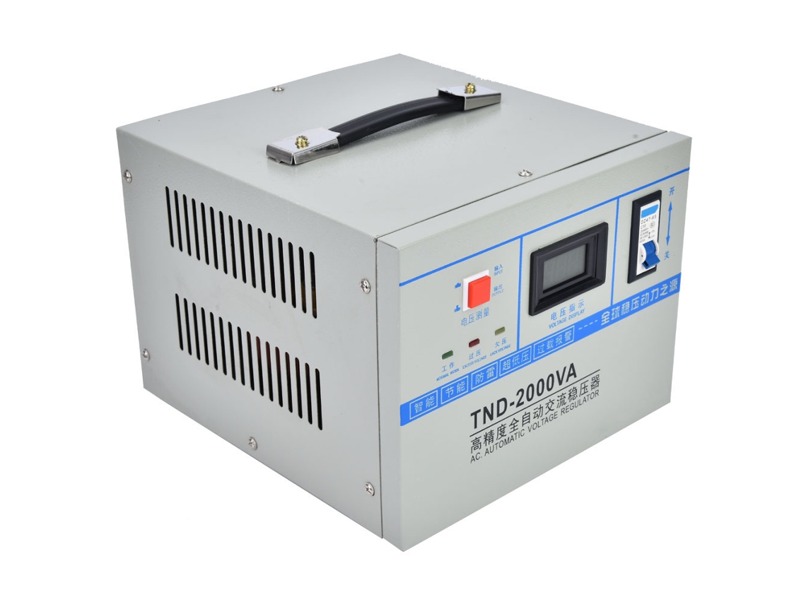 Regulador Automático Tnd-2000va De Tensão Ca Digital