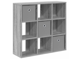 Conjunto 1 Buffet Moderno Vidaxl Cinzento Derivados De Madeira (73,5 X 24 X 69,5 Cm)