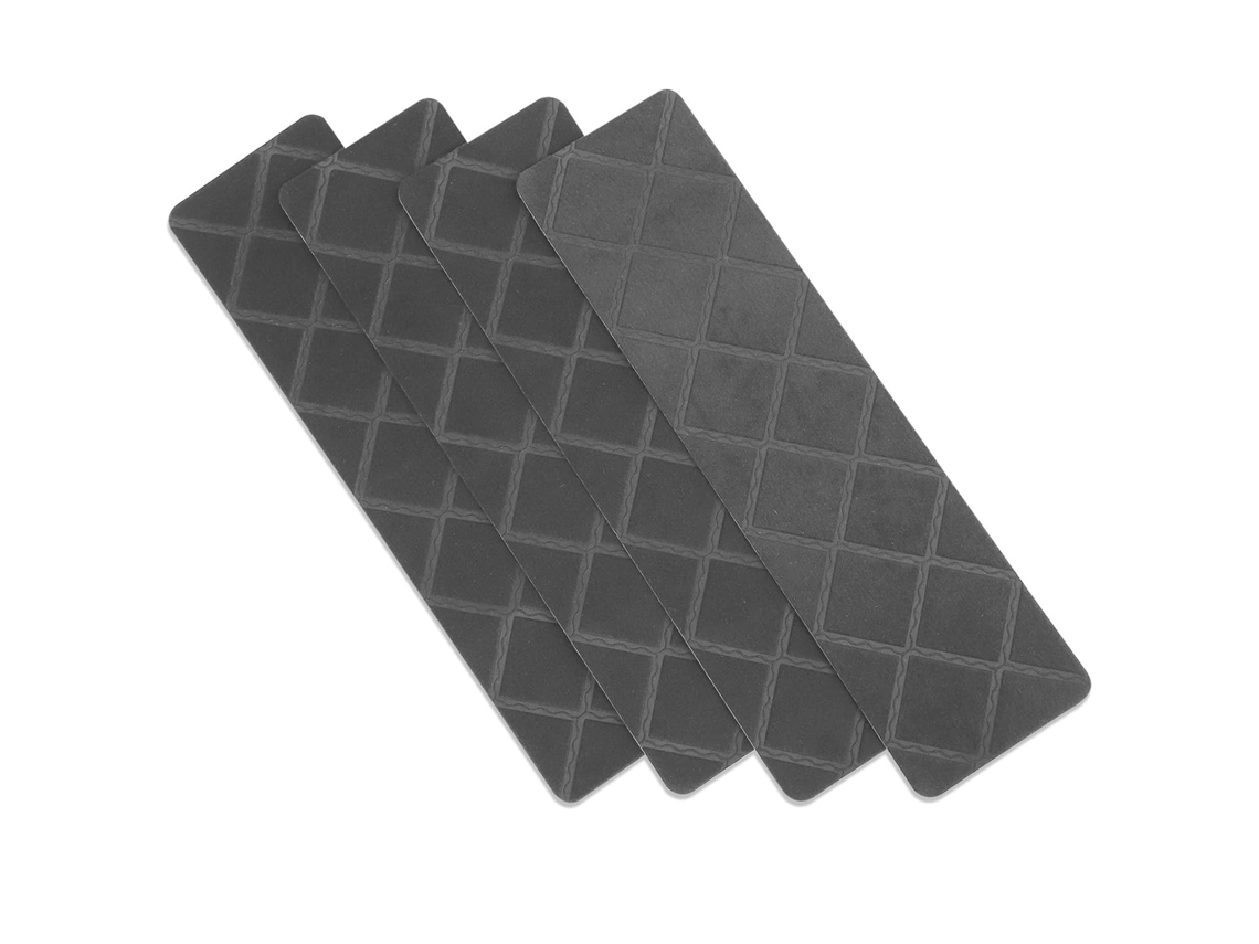 Conjunto De 4 Tapetes Antiderrapantes Autoadesivos Em Pvc Para Degraus.