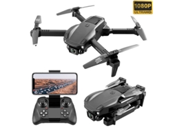 Mini Drone de Controle Remoto V22 1080P Duração Da Bateria: 15 Min Preto YIZHOOD