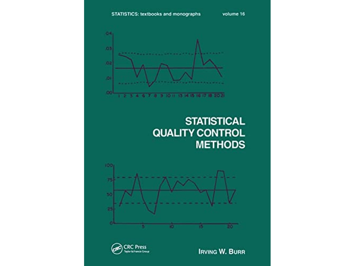Livro Statistical Quality Control Methods de Irving W Burr (Inglês)