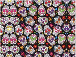 Colcha de Flanela com Estampa Caveira Cobertor Macio Quente e Confortável para Sofá Quarto 101 6 X 76 2 Cm,