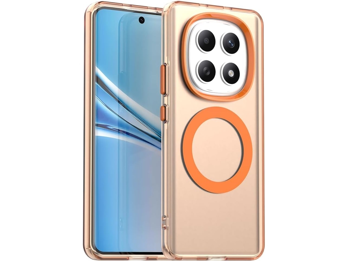 Zsanfs Capa Para Redmi Note 15, Cor Laranja