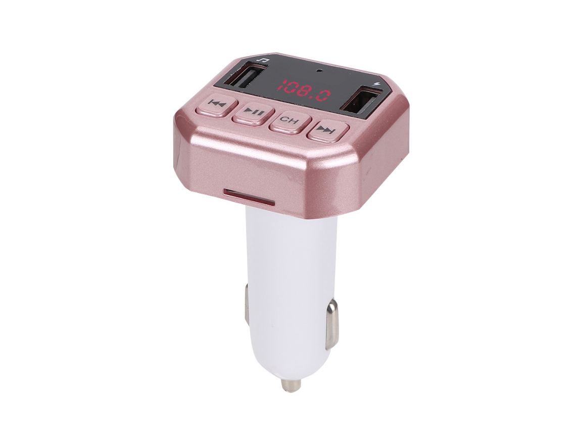 Transmissor Fm Bluetooth Com Carregador E Reprodutor Mp3